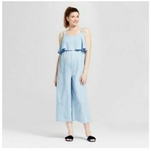 ⭐HP⭐Isabel maternity jean style jumpsuit